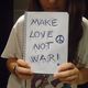 Make love not war.