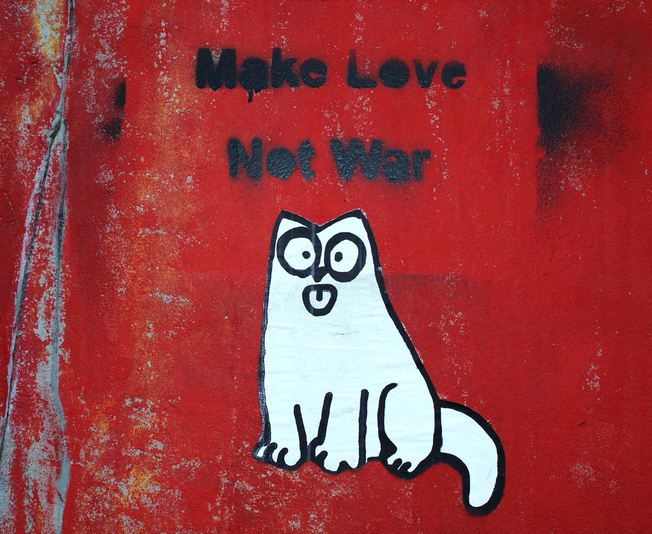 Make Love Not War Foto &amp; Bild art, street, spezial Bilder auf