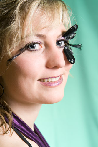 Make Up Schmetterling