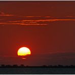 Makgadikgadi Sunset