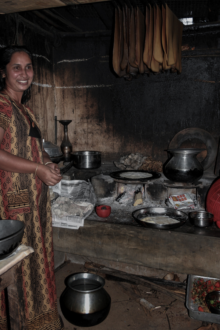 making Chapati