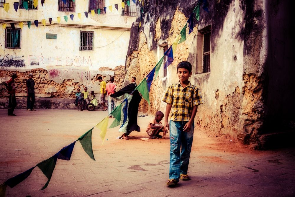 Making friends in Stonetown