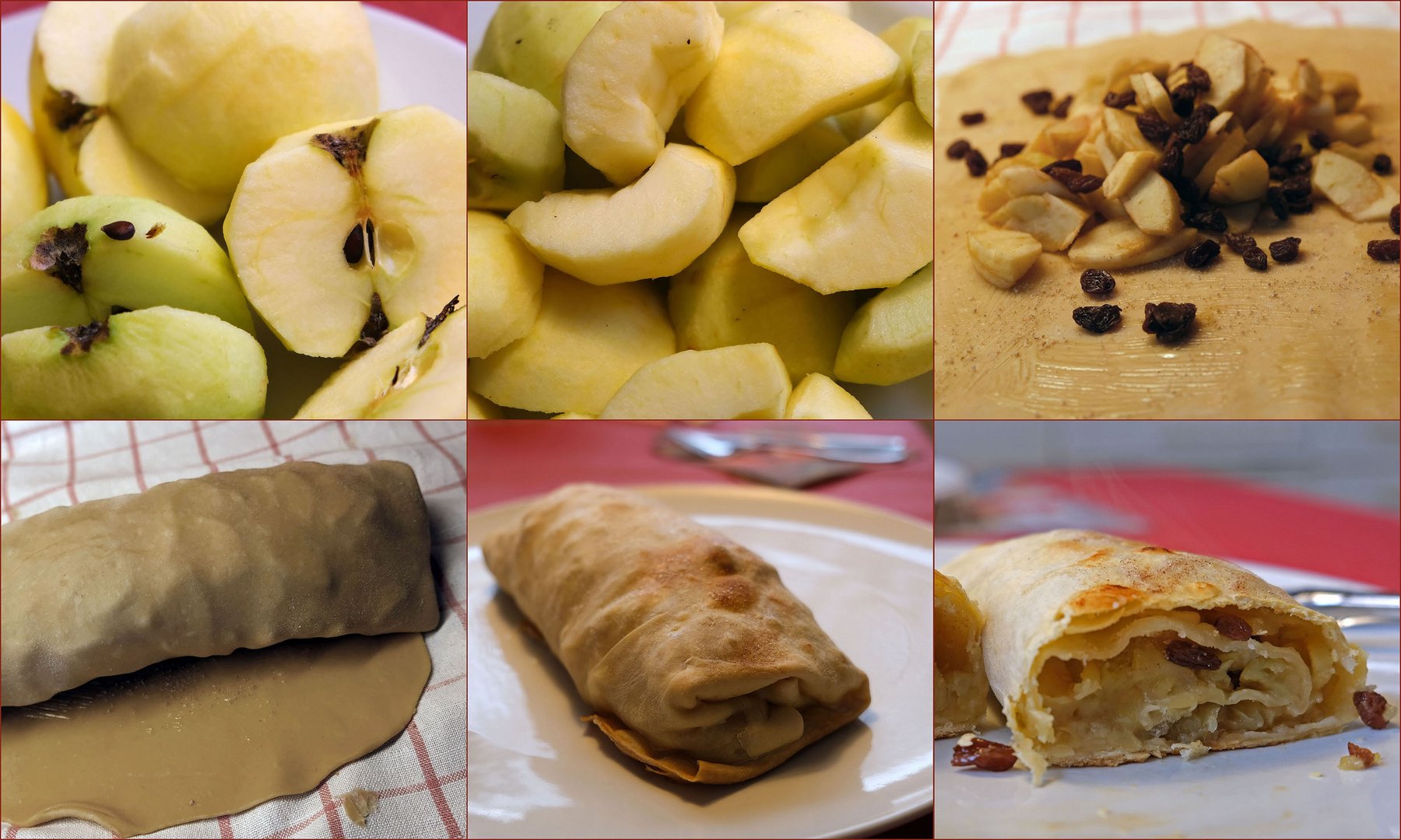 "Making of" Apfelstrudel