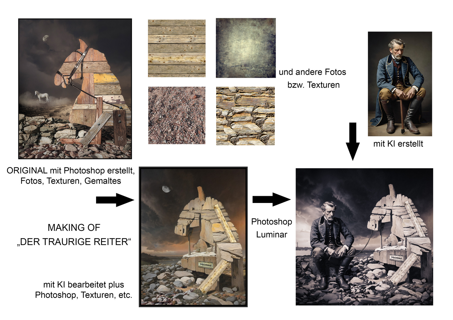 Making of der traurige Reiter