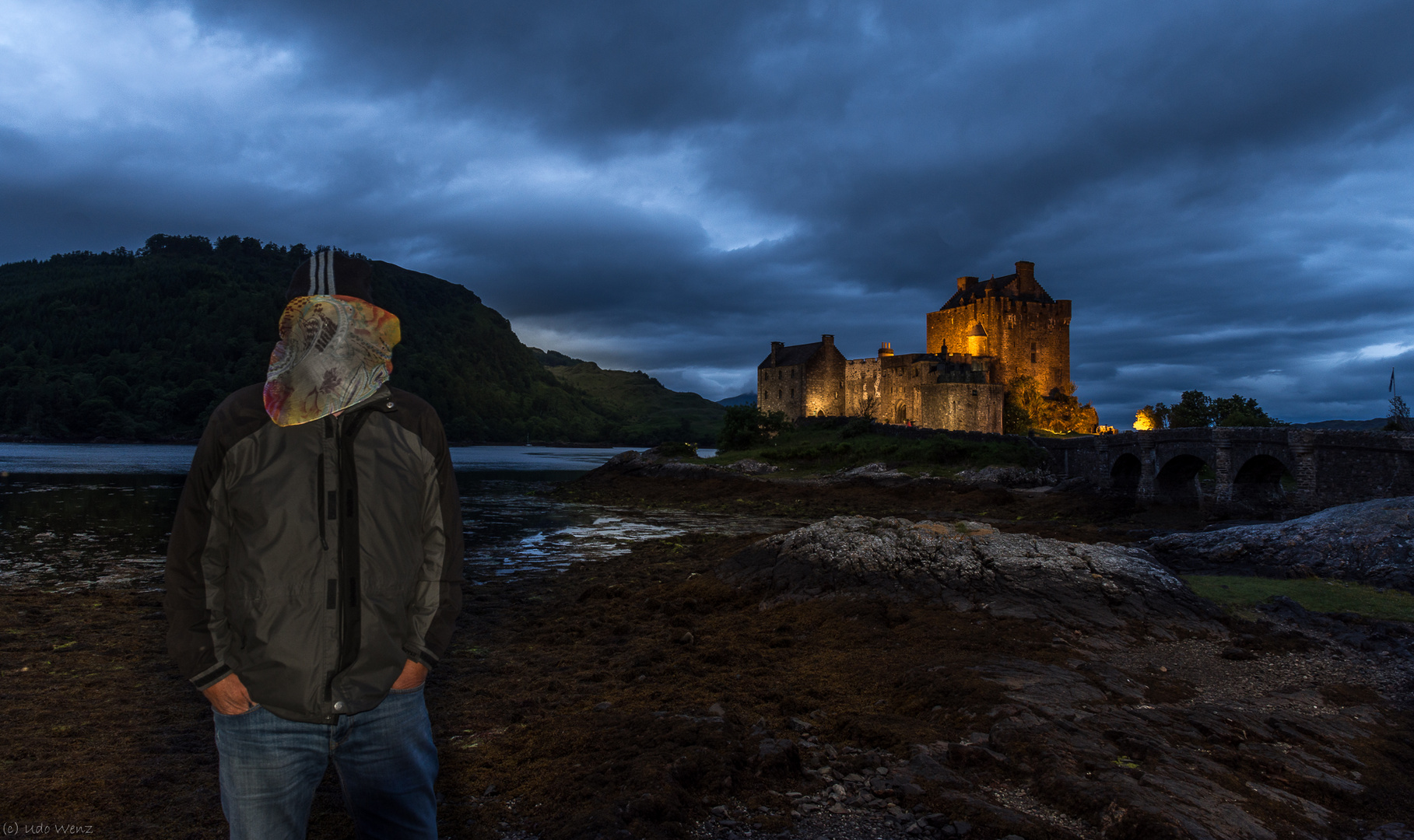 *making of Eilean Donan*