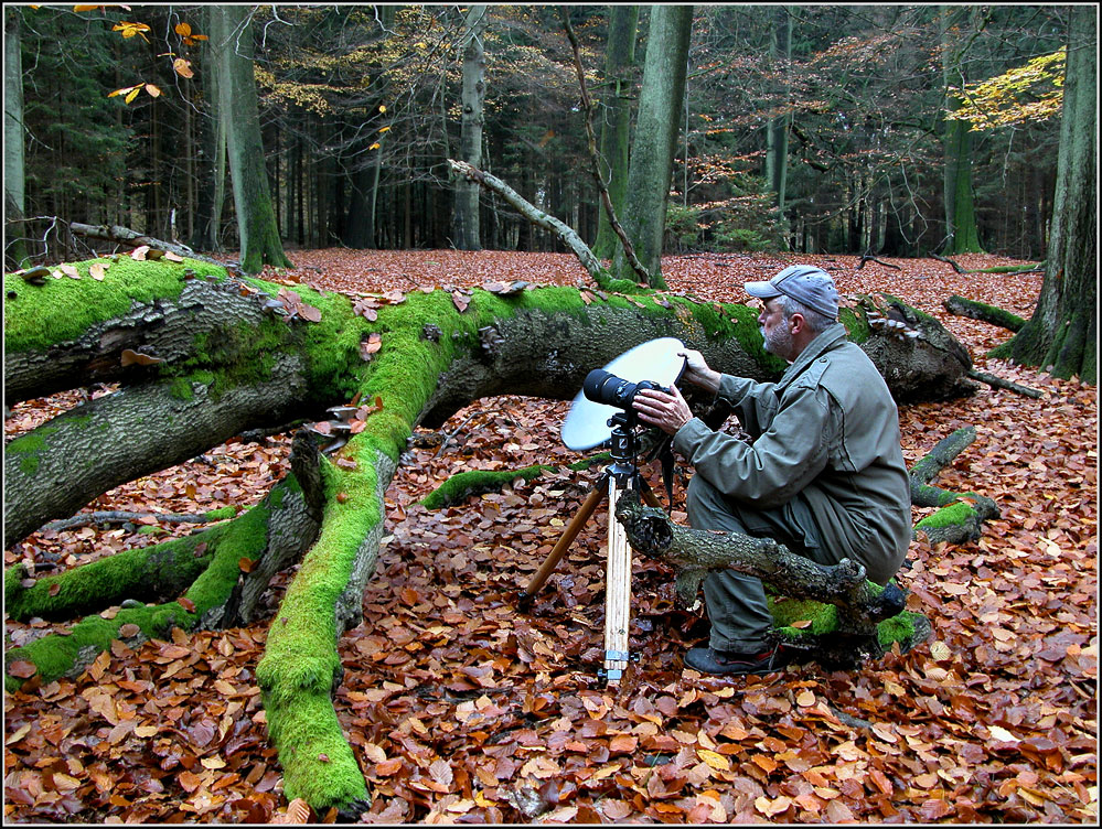 Making of im Nieselregen......