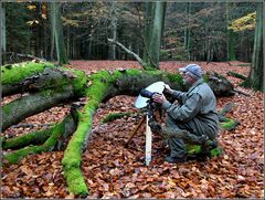 Making of im Nieselregen......