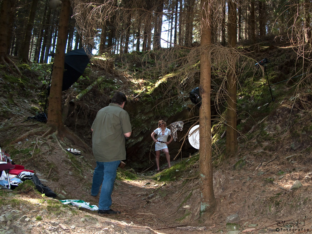 Making of.... im Wald