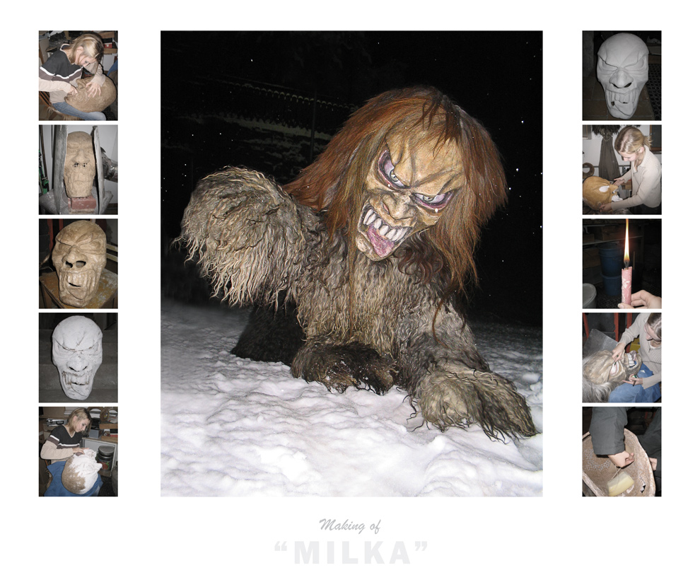 -.Making of "Milka".-