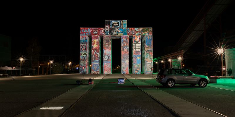 Making-of the Illumination of Global Gate