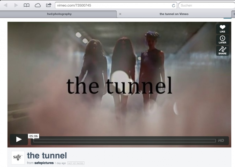 making of "the tunnel"