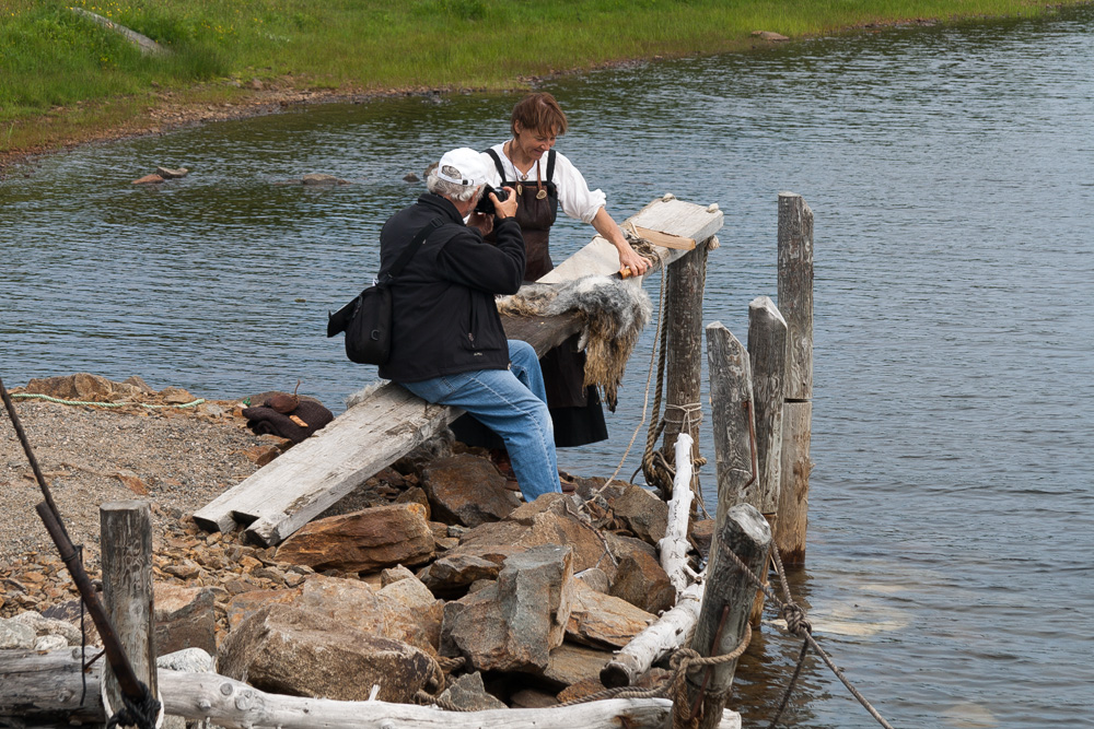 Making off Wikingerfrau