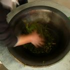 making tea
