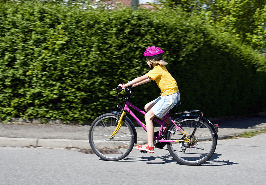 Mal das grössere Fahrrad probieren..