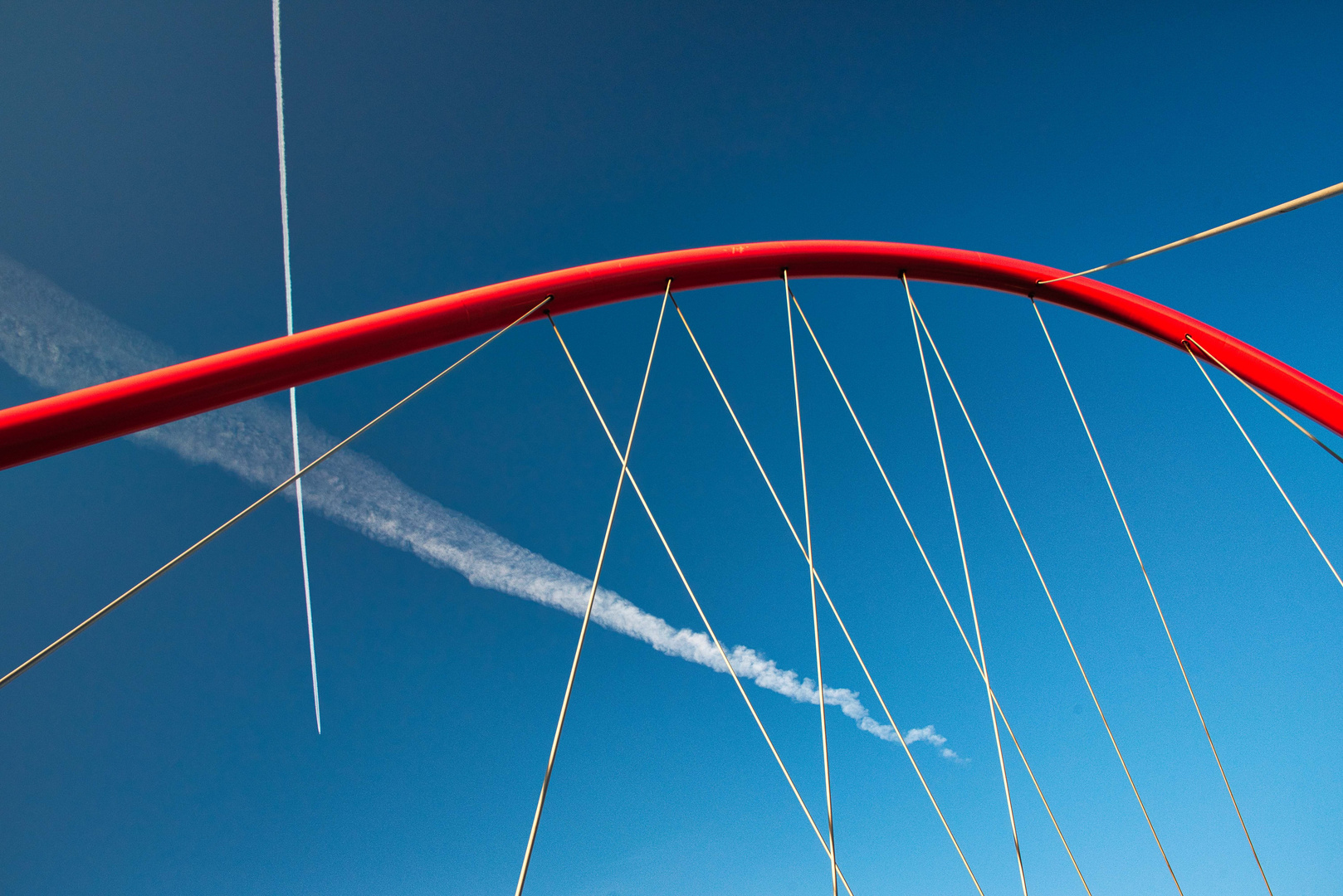 mal den Bogen zum Wochenende aufmachen - Nordsternbrücke 