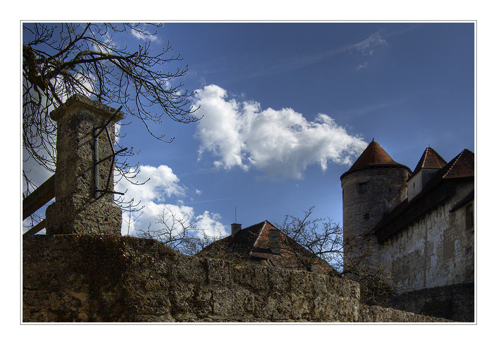 mal ein anderer Blick auf die Hauptburg