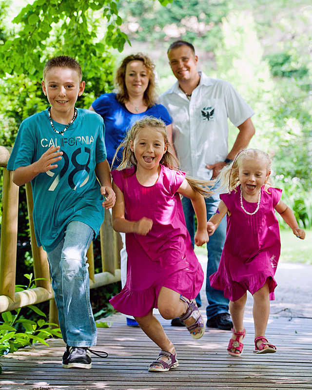 mal ein "lebendiges" Familienportrait