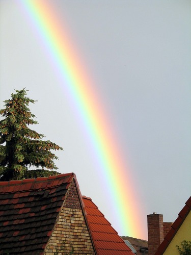 ...mal ein Regenbogen...