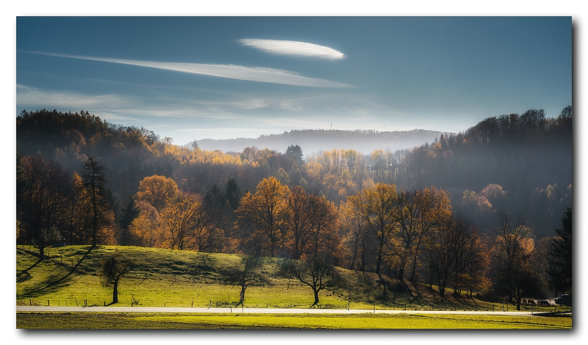 Mal einen Blick über die Straße werfen