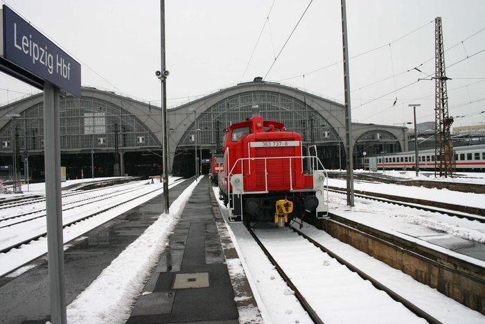 mal nicht der Einkaufstempel- Leipzig Hbf