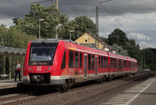 Mal nicht im gewohnten heimischen Bahnhof...