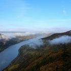 mal über den Wolken am Rhein