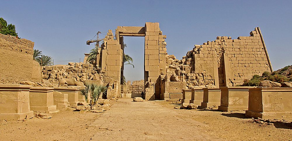 mal was anderes aus den karnak tempel