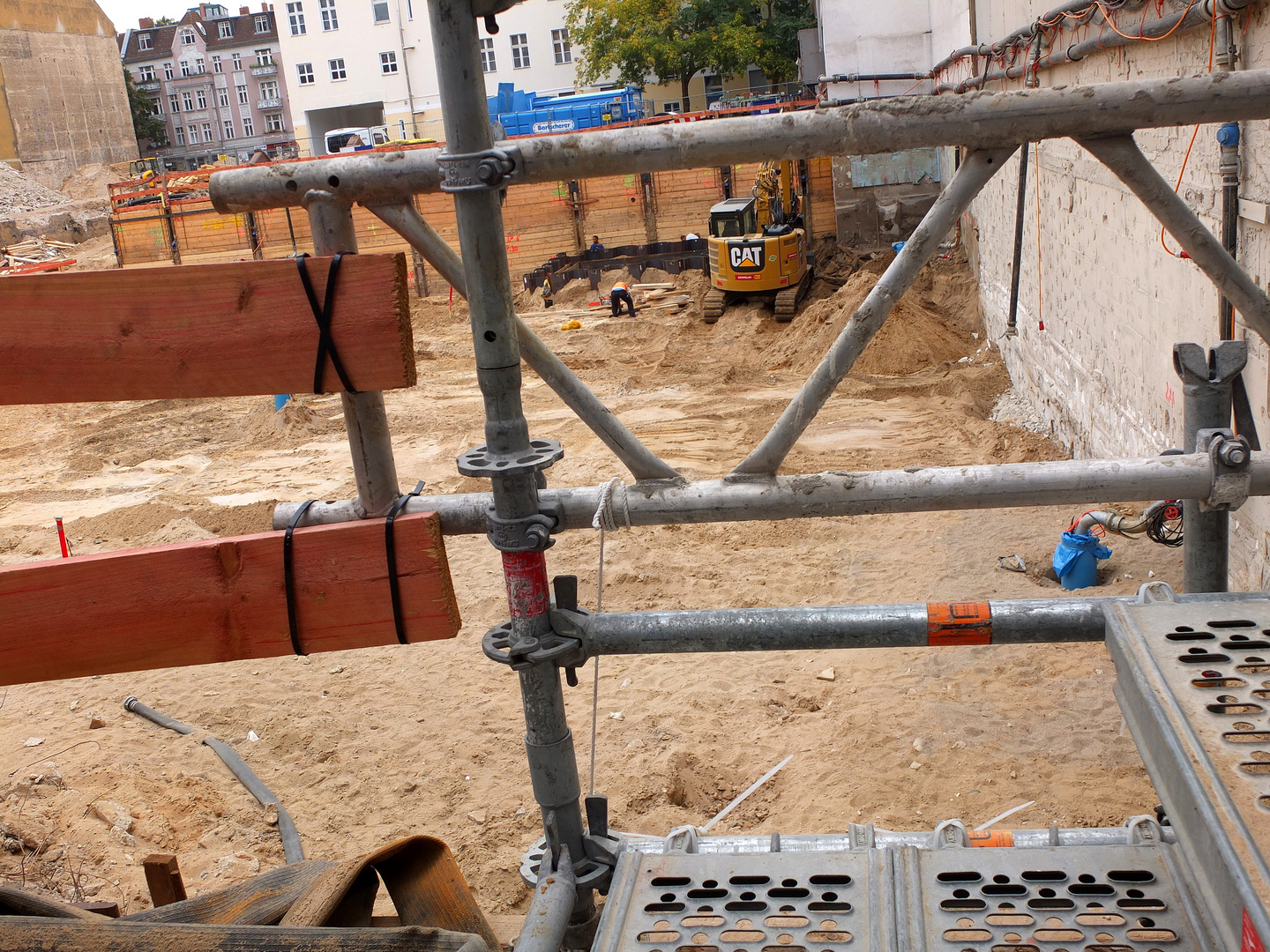 mal wieder Baustelle 