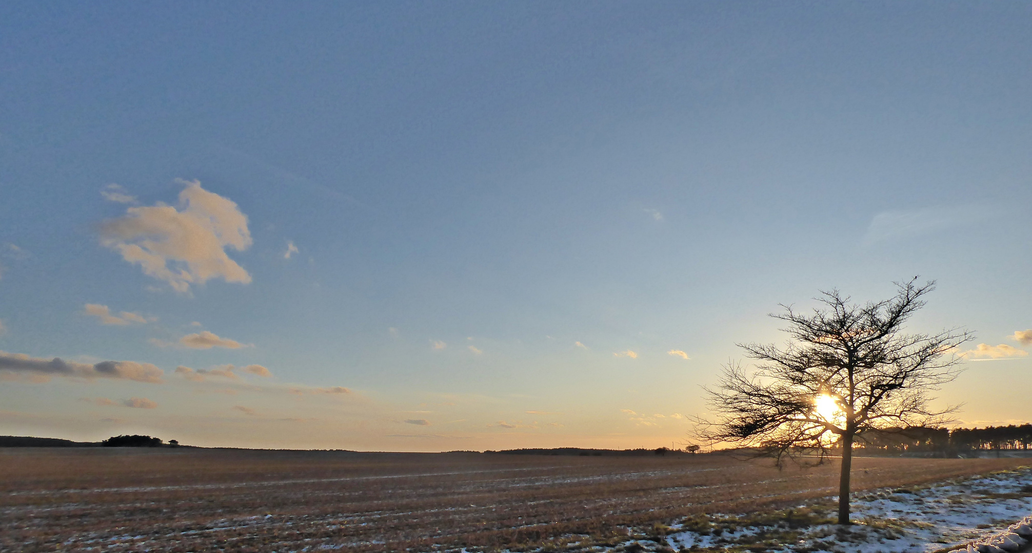 Mal wieder blauer Himmel