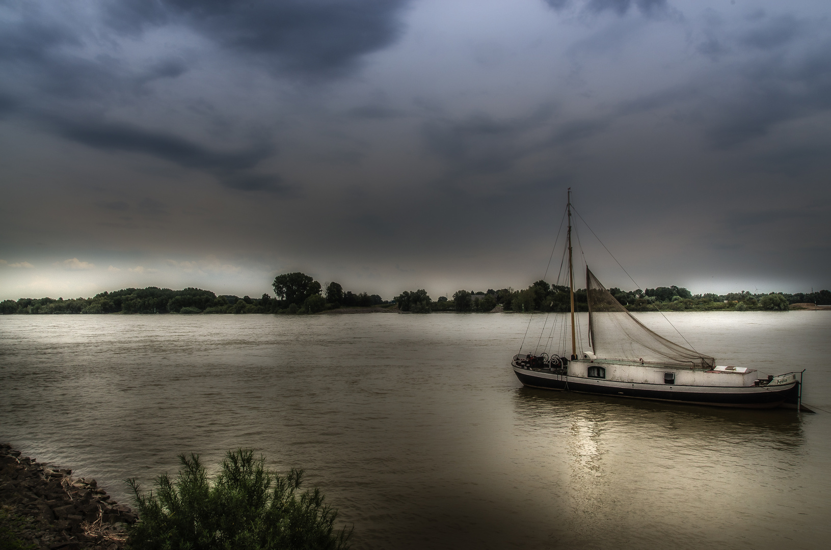 ...mal wieder den Rhein besucht