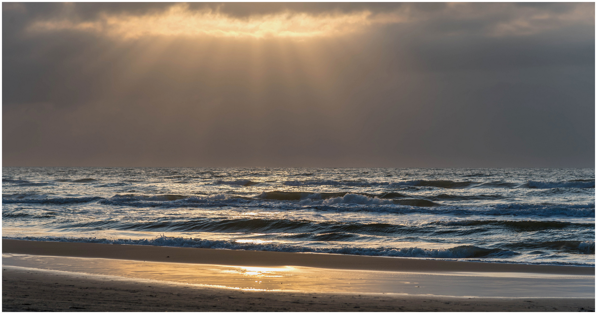 mal wieder ein Abend am Strand