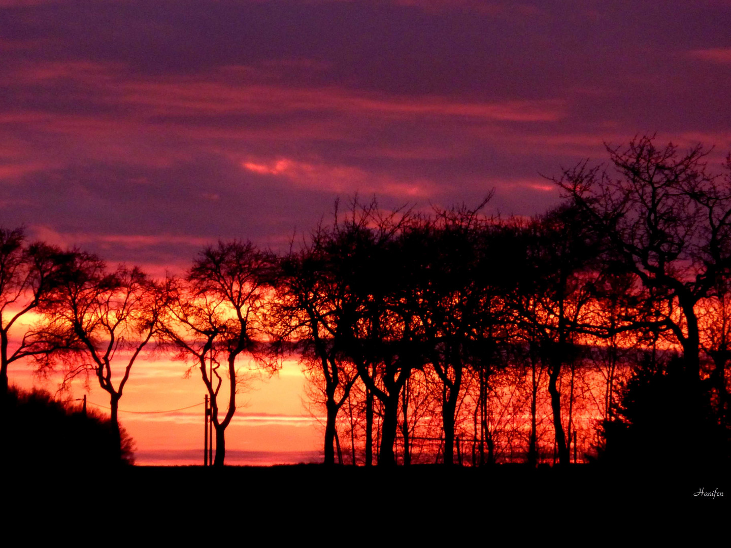 Mal wieder ein Abendhimmel