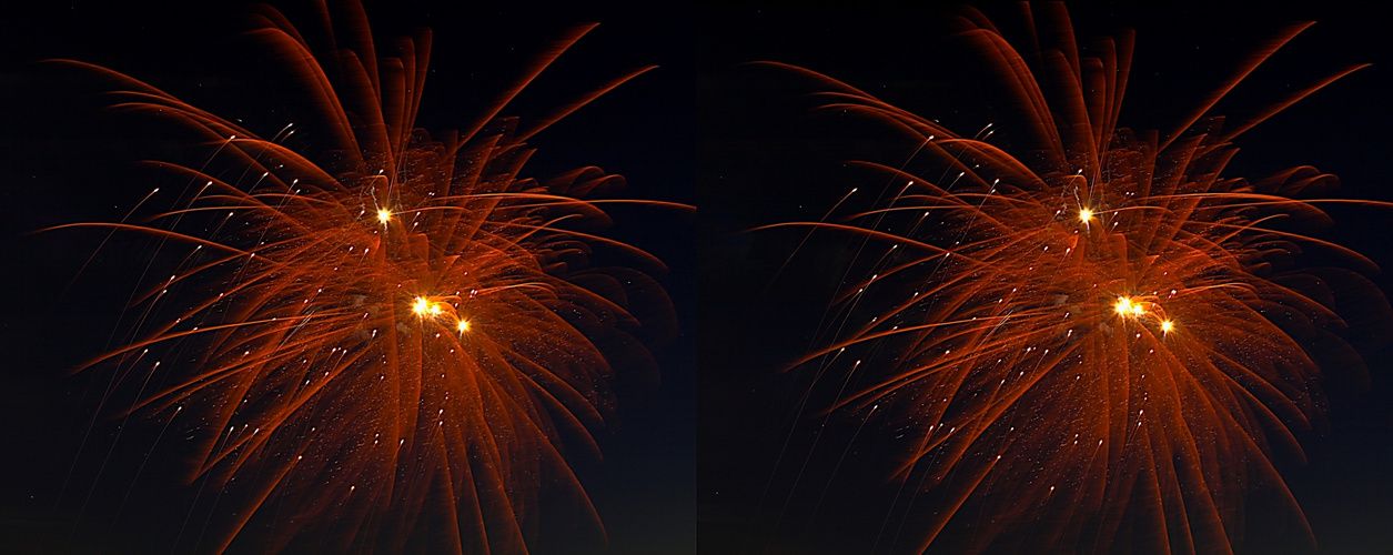 mal wieder ein Feuerwerk