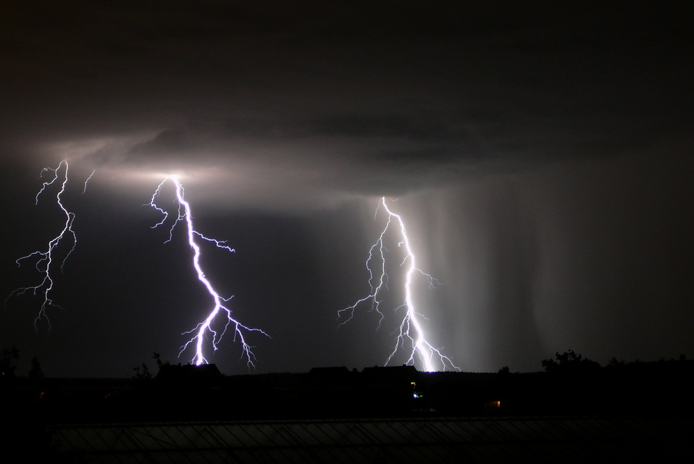 Mal wieder ein Gewitter am See ;-)