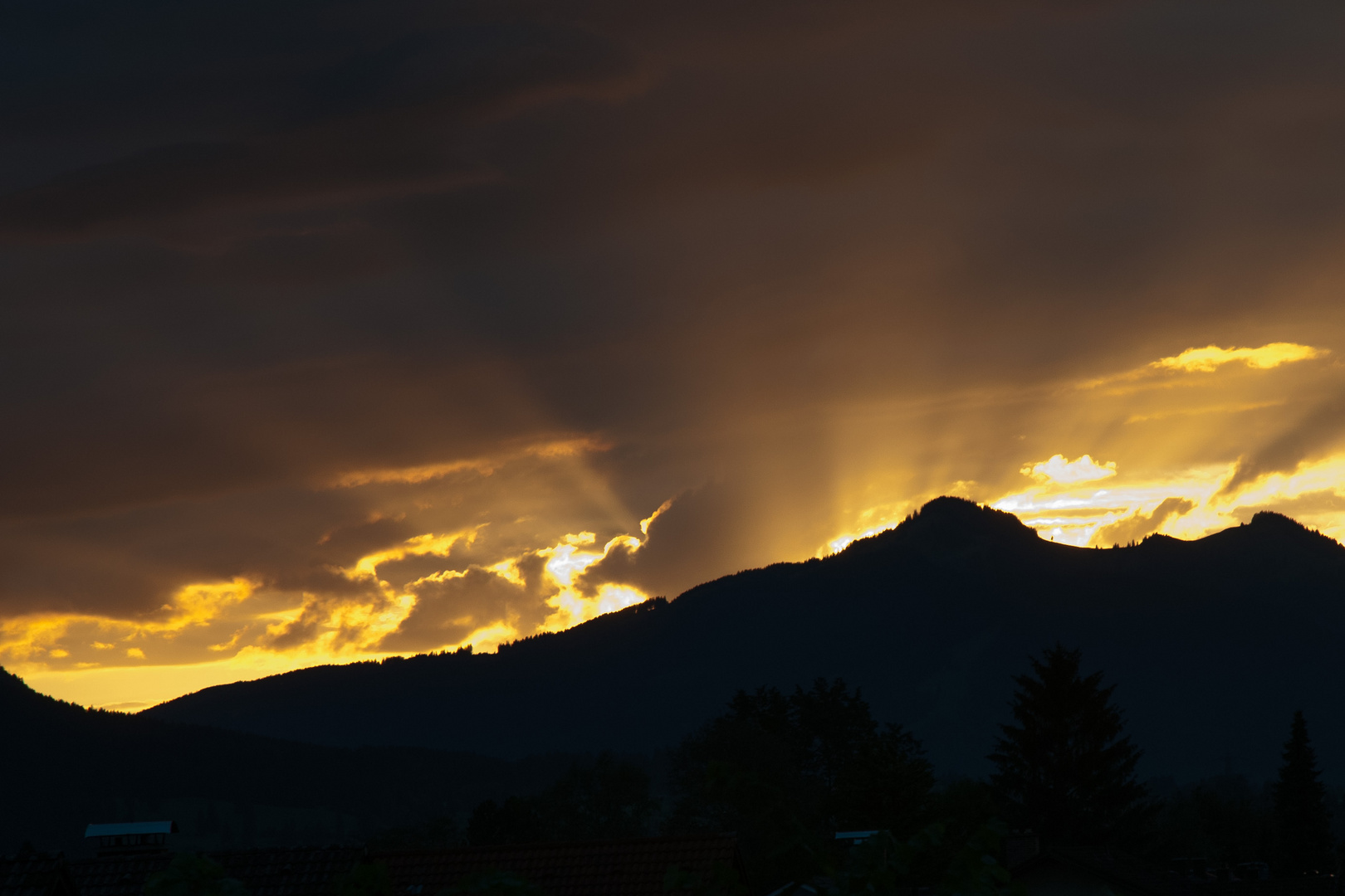 Mal wieder ein Sonnenuntergang