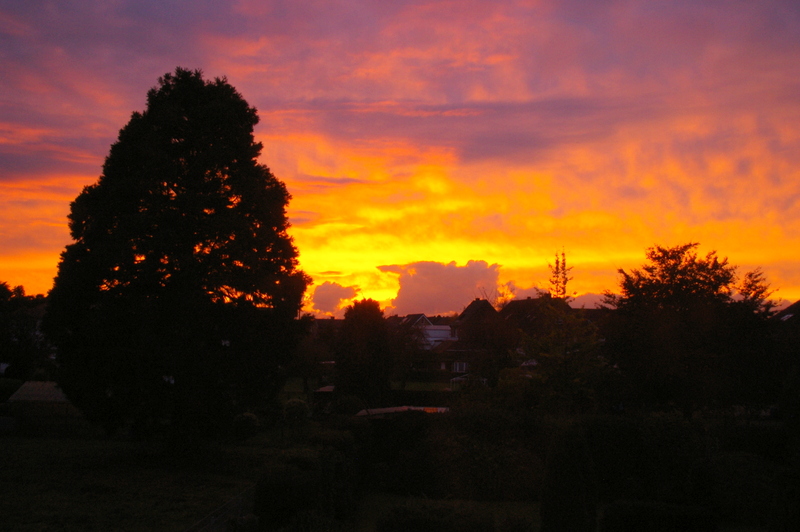 Mal wieder ein toller Sonnenuntergang