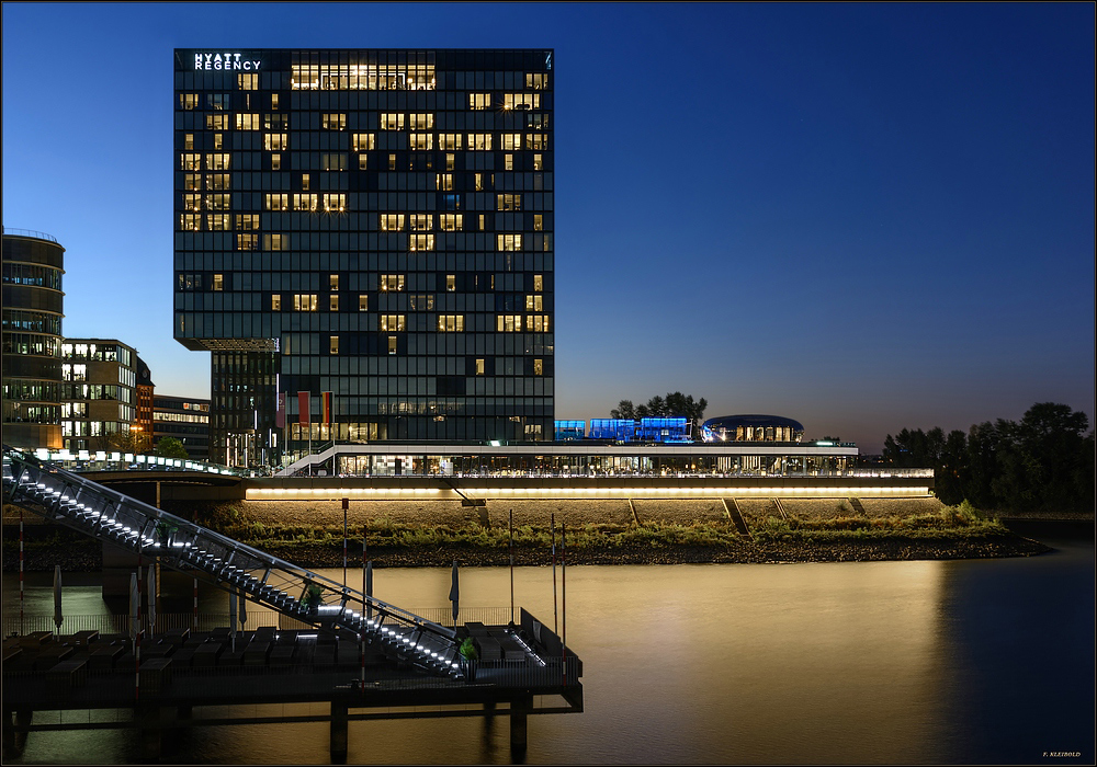 Mal wieder etwas vom Hyatt im Medienhafen Düsseldorf