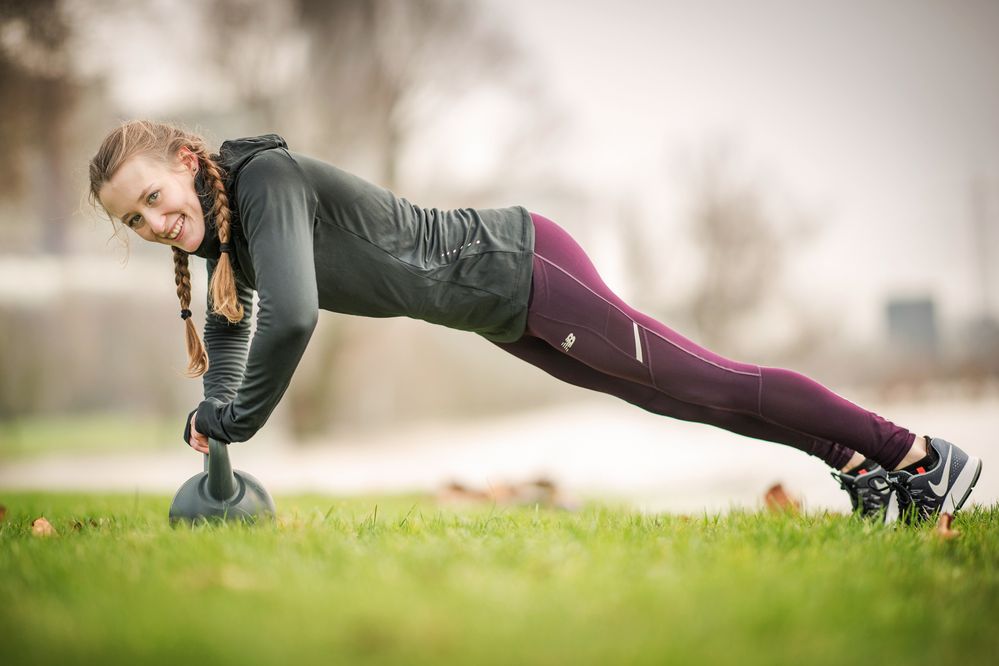 Mal wieder mehr Sport machen V Foto & Bild | outdoor, portrait