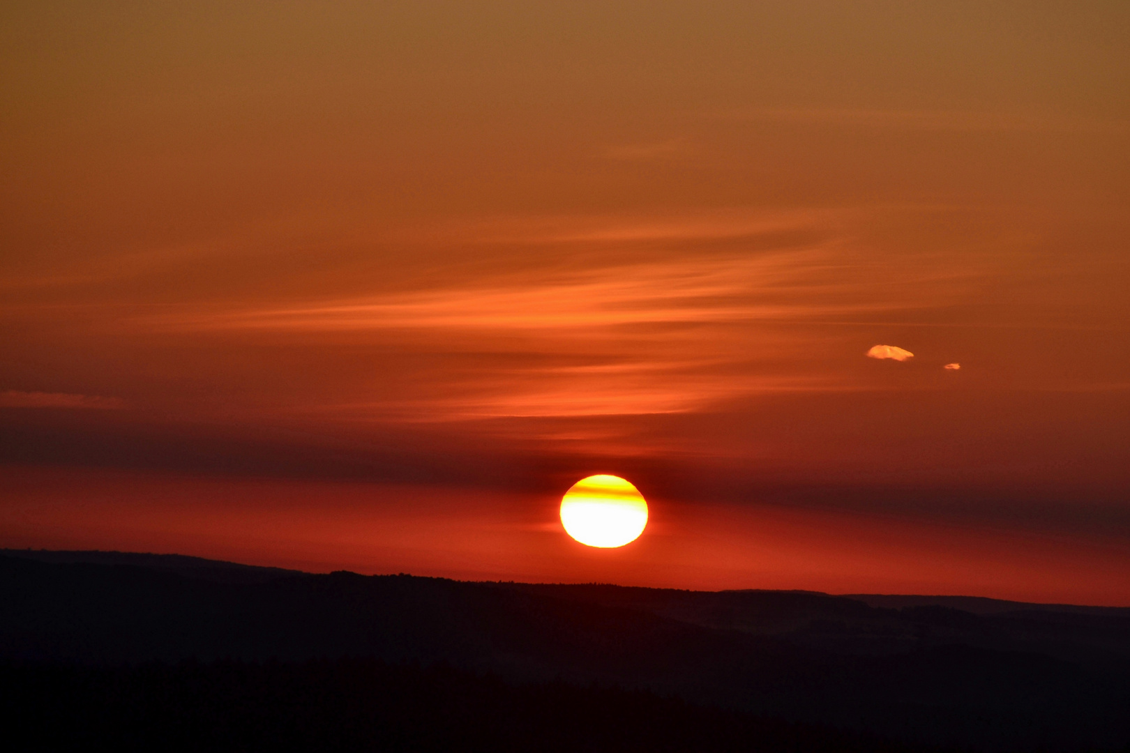 (mal wieder) Sonnenaufgang