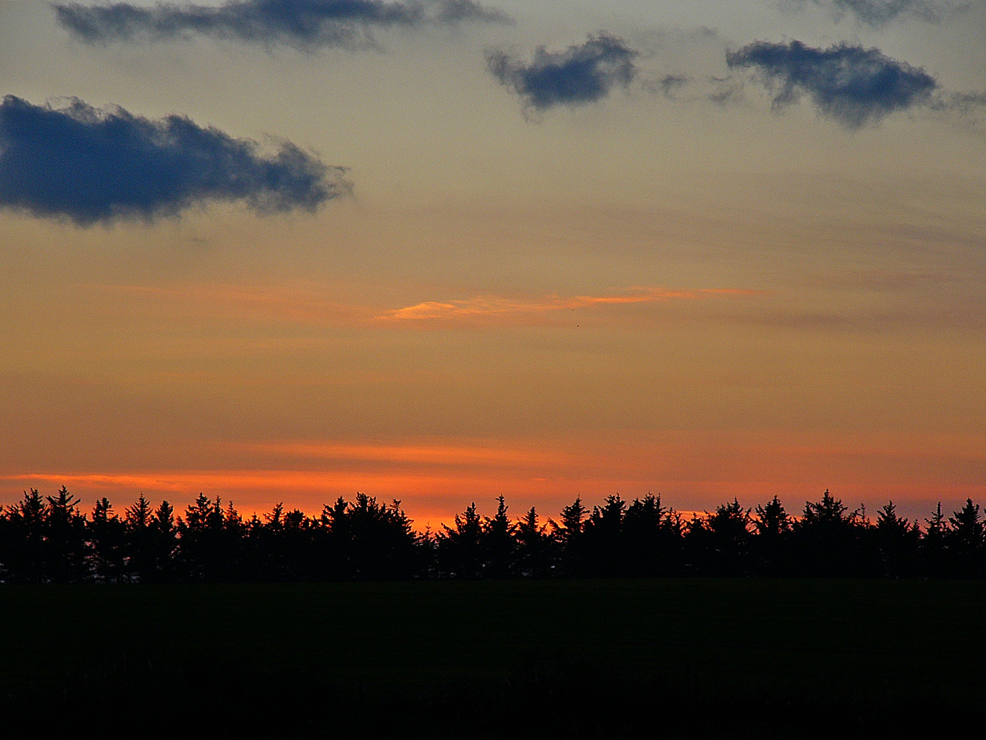 Mal wieder Sonnenuntergang in Dänemark erleben....