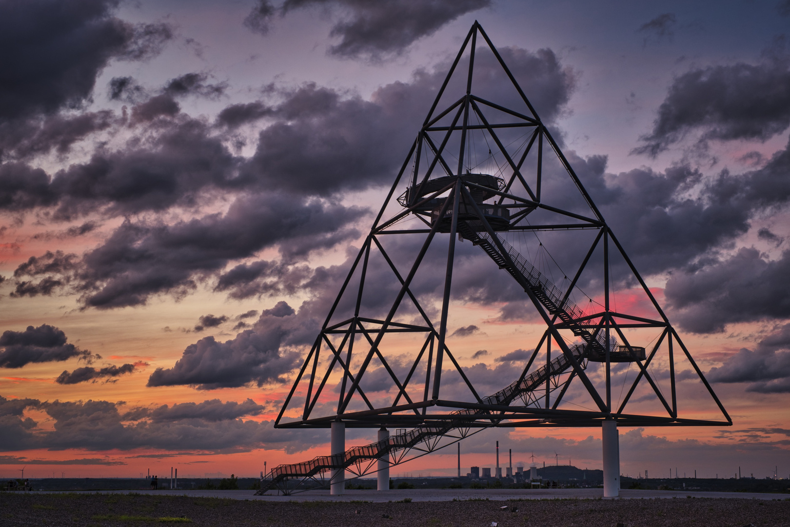 Mal wieder Wolkenschauen am Tetraeder