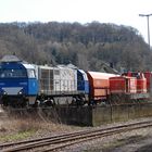 Mal wieder zu Gast: Die Blaue von Vossloh