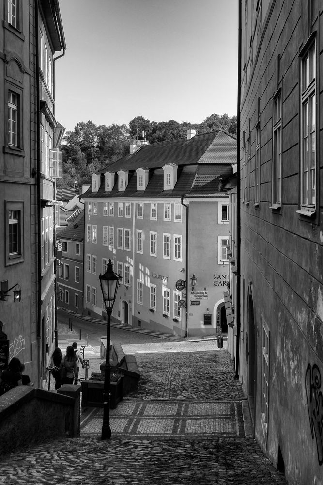 Mala strana street, Praga