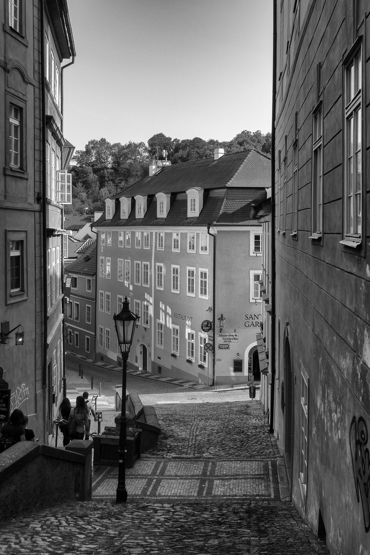 Mala strana street, Praga