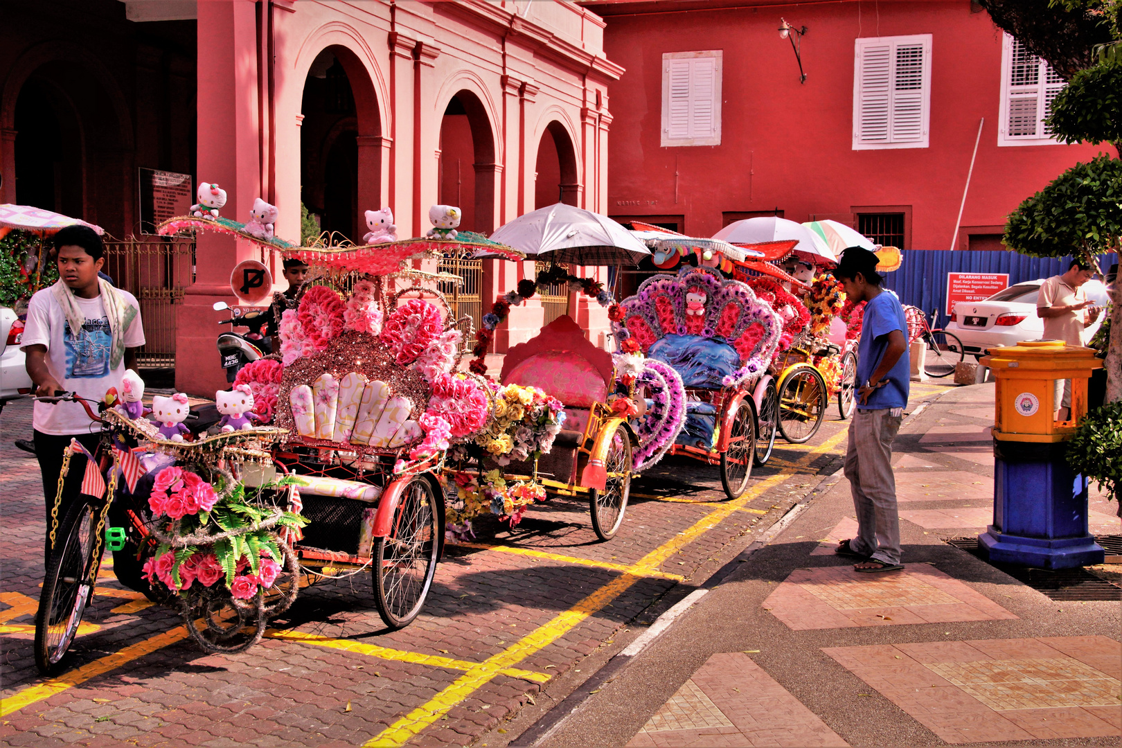 Malacca's Cycle Rickshaw