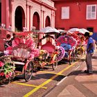 Malacca's Cycle Rickshaw