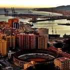 Malaga desde el Medio Cielo