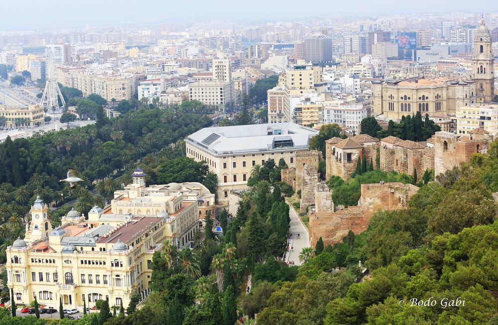 Malaga in der Übersicht