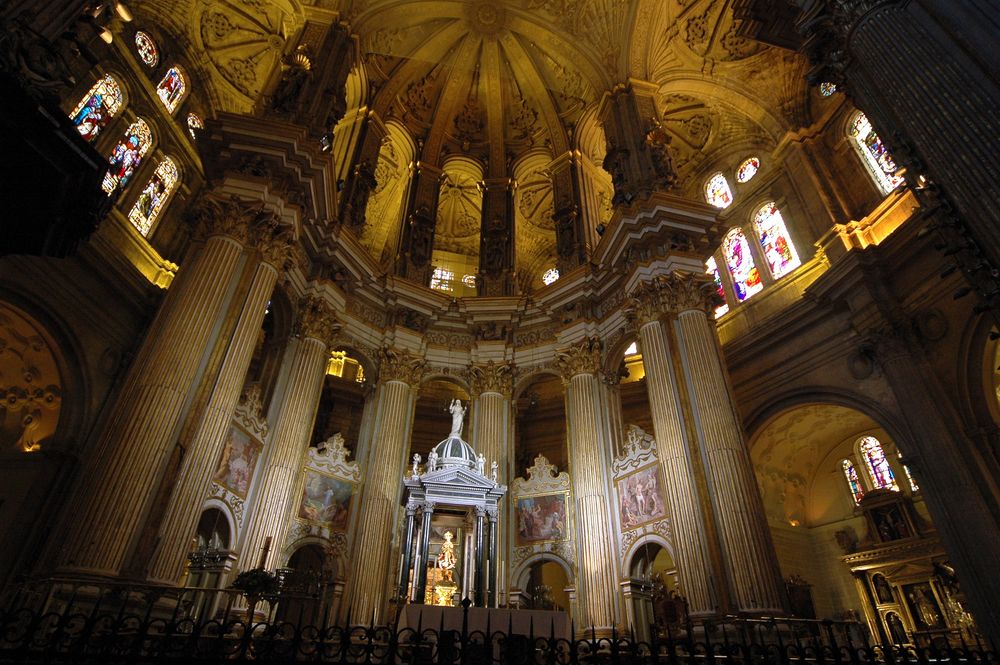 Malaga . Kathedrale