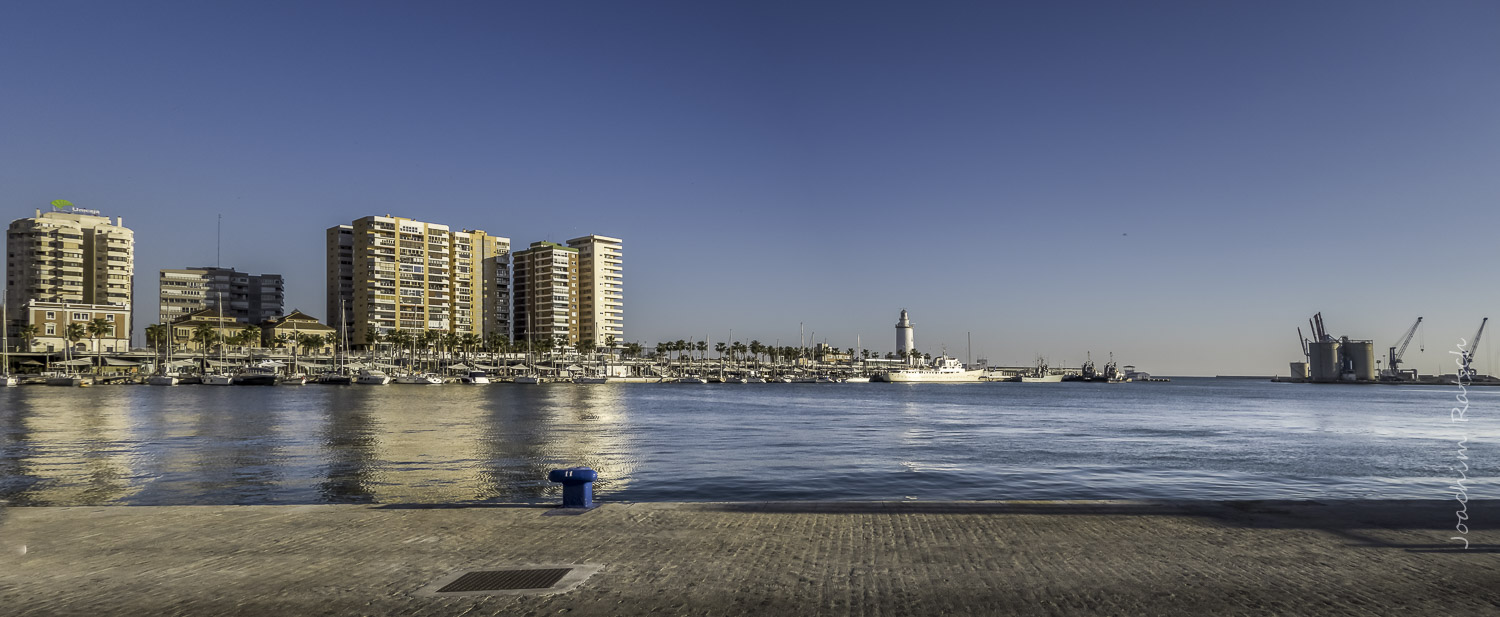 Malaga, le port